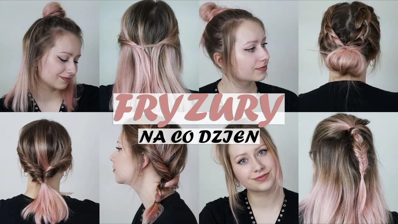 Fryzury damskie na co dzień: 10 prostych i szybkich uczesań